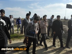 گزارشی از برنامه بازدید دانشجو معمان اعزامی پردیس به اردوی راهیان نور 8