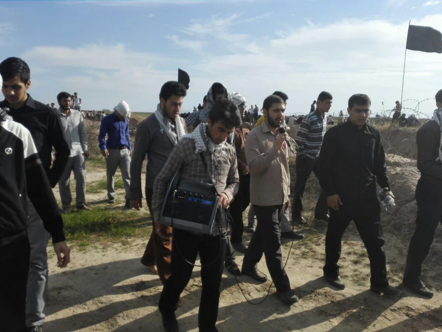 گزارشی از برنامه بازدید دانشجو معمان اعزامی پردیس به اردوی راهیان نور 8