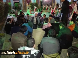 گزارشی از برنامه بازدید دانشجو معمان اعزامی پردیس به اردوی راهیان نور 9