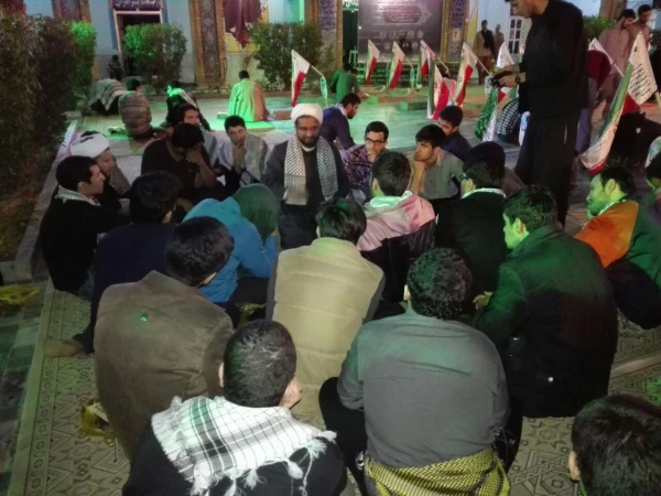 گزارشی از برنامه بازدید دانشجو معمان اعزامی پردیس به اردوی راهیان نور 9