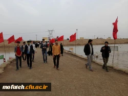 گزارشی از برنامه بازدید دانشجو معمان اعزامی پردیس به اردوی راهیان نور 12