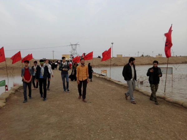 گزارشی از برنامه بازدید دانشجو معمان اعزامی پردیس به اردوی راهیان نور 12