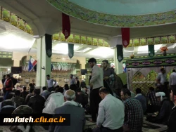 گزارشی از برنامه بازدید دانشجو معمان اعزامی پردیس به اردوی راهیان نور 15