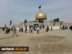 گزارشی از برنامه بازدید دانشجو معمان اعزامی پردیس به اردوی راهیان نور 16