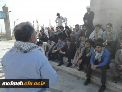 بازگشت دانشجو معلمان پردیس  از سفر معنوی 13