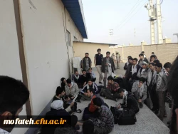 بازگشت دانشجو معلمان پردیس  از سفر معنوی 25