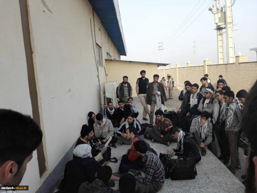 بازگشت دانشجو معلمان پردیس  از سفر معنوی 25