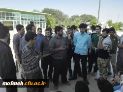 بازگشت دانشجو معلمان پردیس  از سفر معنوی 11