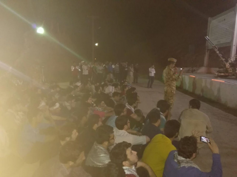 بازگشت دانشجو معلمان پردیس  از سفر معنوی 15