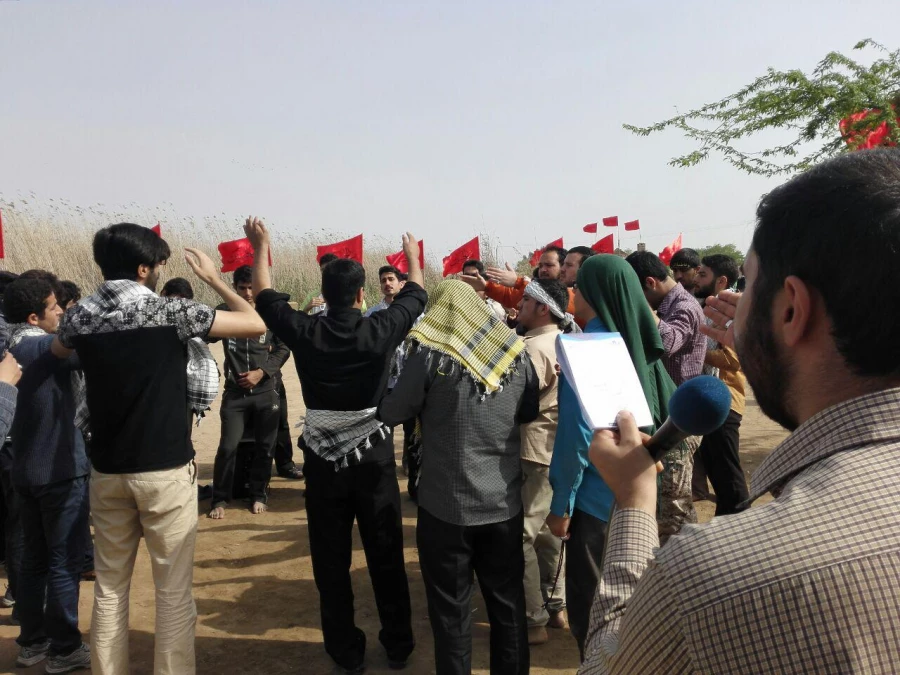 بازگشت دانشجو معلمان پردیس  از سفر معنوی 17