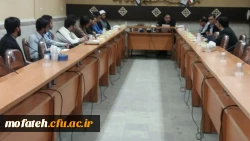 دومین جلسه نمایندگان فرهنگی کلاس ها و رشته ها در سالن شهید رجایی پردیس برگزار شد. 3