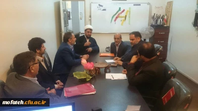 جلسه هماهنگی در خصوص برگزاری یادواره شهدای تربیت معلم با حضور دکتر تاجیک اسماعیلی در پردیس