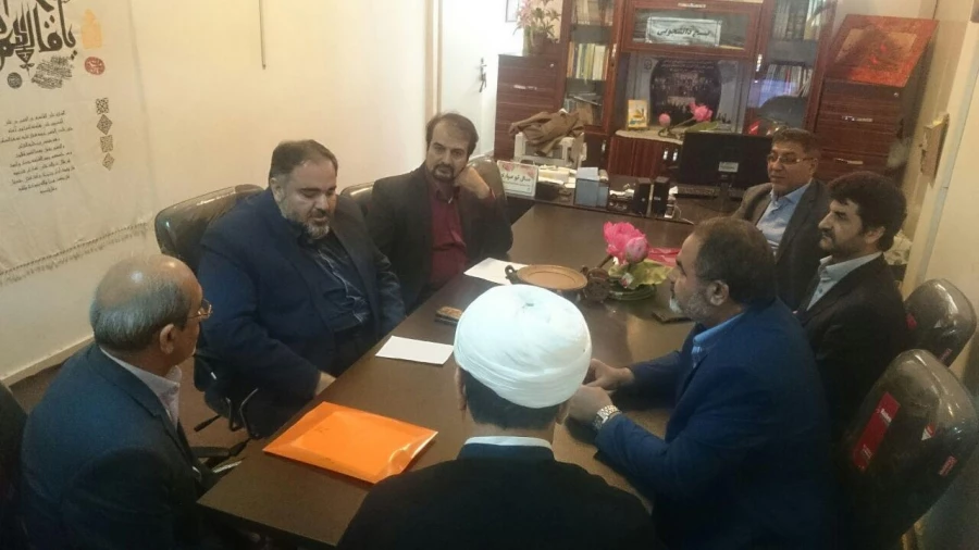 جلسه هماهنگی در خصوص برگزاری یادواره شهدای تربیت معلم با حضور دکتر تاجیک اسماعیلی در پردیس 3