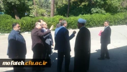 جلسه هماهنگی در خصوص برگزاری یادواره شهدای تربیت معلم با حضور دکتر تاجیک اسماعیلی در پردیس 5