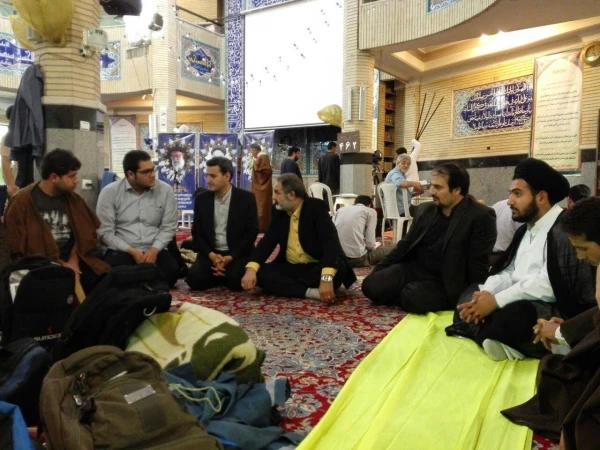 روز دوم مراسم اعتکاف دانشجومعلمان پردیس با دیدار مسئولان همراه بود. 2