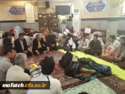 روز دوم مراسم اعتکاف دانشجومعلمان پردیس با دیدار مسئولان همراه بود. 5