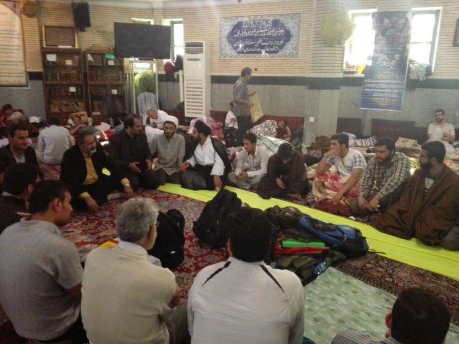 روز دوم مراسم اعتکاف دانشجومعلمان پردیس با دیدار مسئولان همراه بود. 7