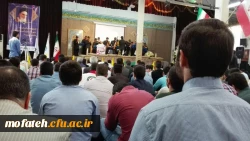 نخستین یادواره ی شهدای تربیت معلم و مدافع حرم در پردیس شهید مفتح شهرری برگزار شد. 6