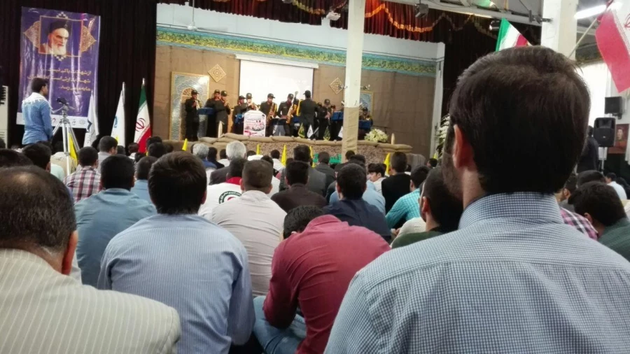 نخستین یادواره ی شهدای تربیت معلم و مدافع حرم در پردیس شهید مفتح شهرری برگزار شد. 6