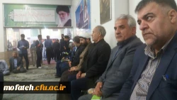 نخستین یادواره ی شهدای تربیت معلم و مدافع حرم در پردیس شهید مفتح شهرری برگزار شد. 10