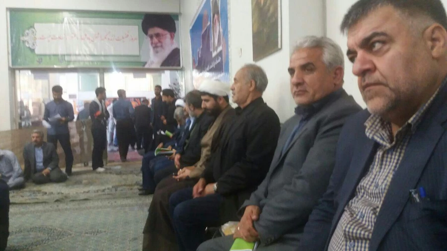 نخستین یادواره ی شهدای تربیت معلم و مدافع حرم در پردیس شهید مفتح شهرری برگزار شد. 10