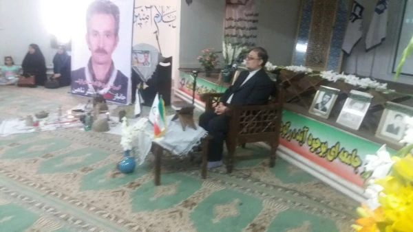 برگزرای مراسم یاد بود جانباز شهید در پردیس  2