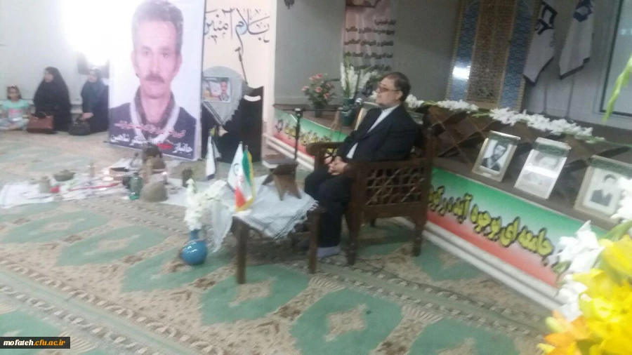 برگزرای مراسم یاد بود جانباز شهید در پردیس  2