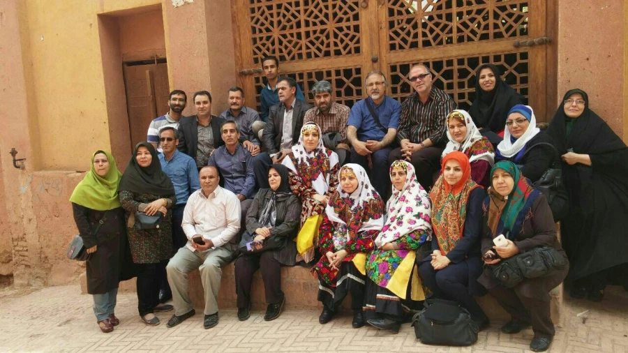 بازدید دانشجومعلمان کارشناسی ناپیوسته از روستای تاریخی ابیانه وکله  3