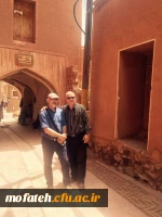 بازدید دانشجومعلمان کارشناسی ناپیوسته از روستای تاریخی ابیانه وکله  5