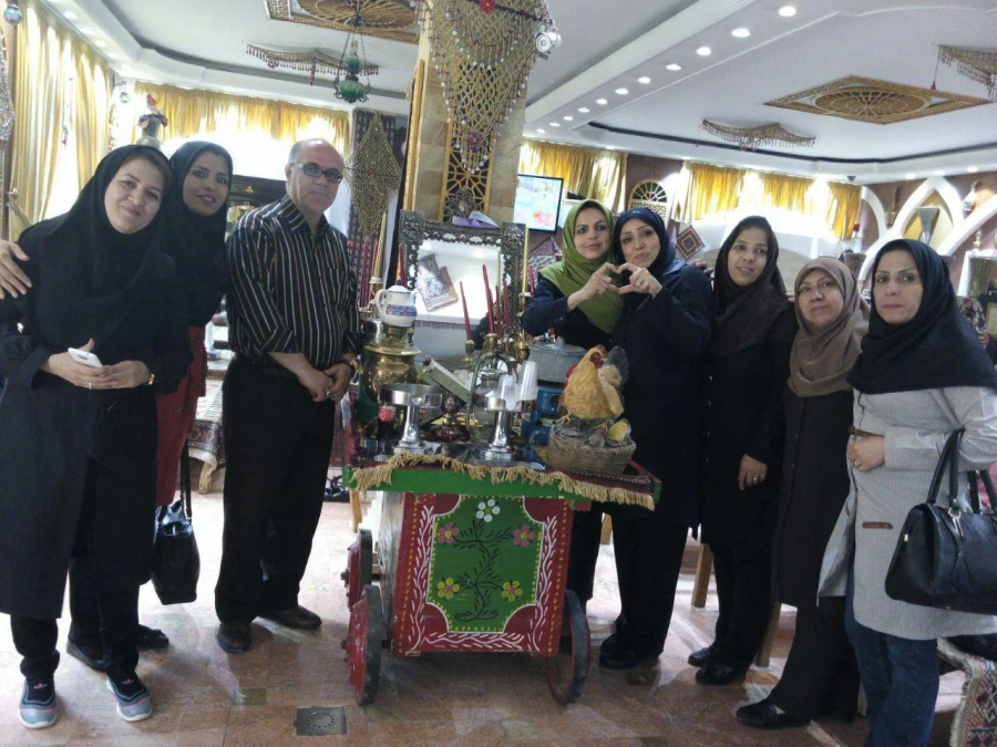 بازدید دانشجومعلمان کارشناسی ناپیوسته از روستای تاریخی ابیانه وکله  12