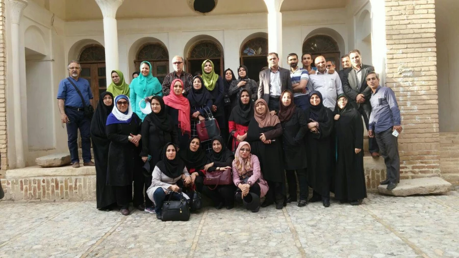بازدید دانشجومعلمان کارشناسی ناپیوسته از روستای تاریخی ابیانه وکله  15