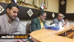 جلسه شورای استادان پردیس شهید مفتح برگزار شد. 2