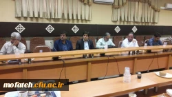 جلسه شورای استادان پردیس شهید مفتح برگزار شد. 6