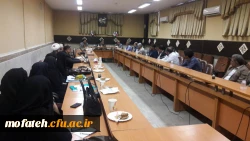 جلسه شورای استادان پردیس شهید مفتح برگزار شد. 8