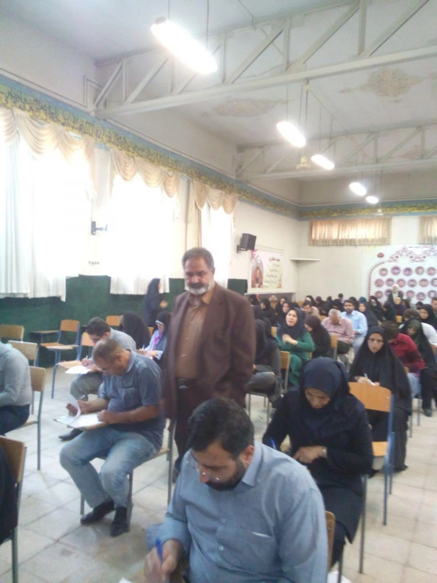 گزارشی از نحوی  برگزاری امتحان در پردیس 5