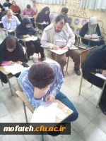 گزارشی از نحوی  برگزاری امتحان در پردیس 12