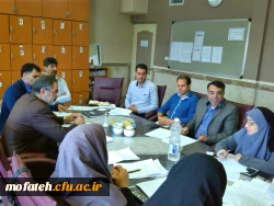 جلسه هماهنگی استادان گروه کاروزی تشکیل شد. 4