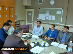 جلسه هماهنگی استادان گروه کاروزی تشکیل شد. 6