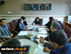 جلسه هماهنگی استادان گروه کاروزی تشکیل شد. 7