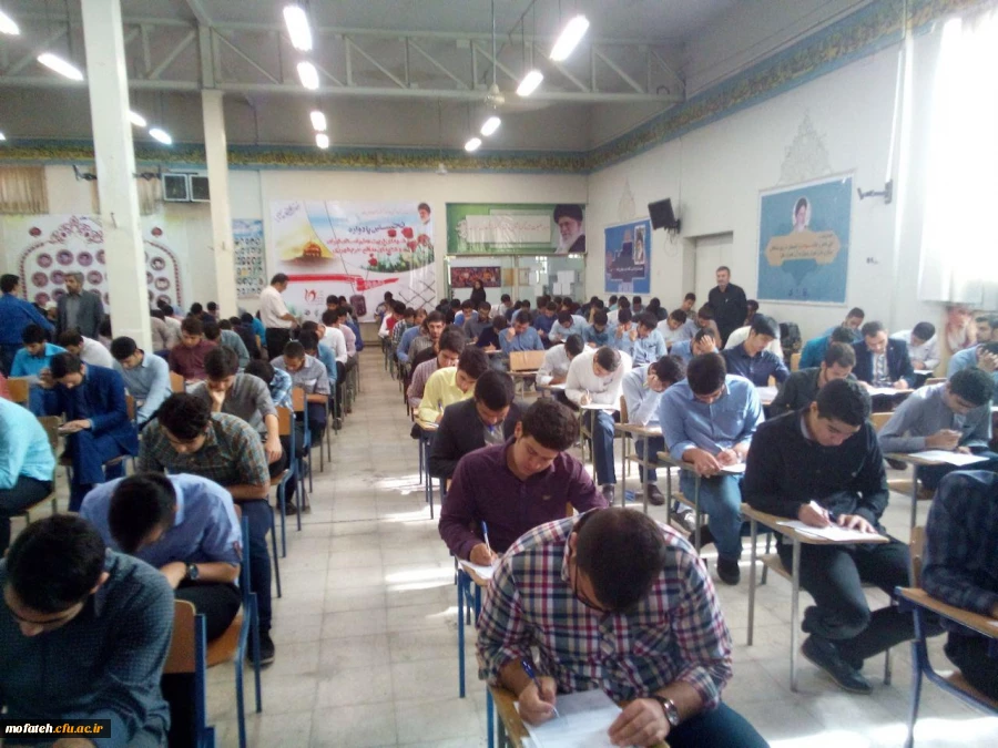 گزارش تصویری از برگزاری امتحانات  2