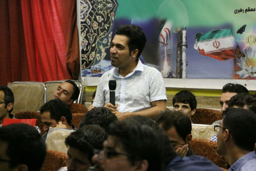 بیانات معاون فرهنگی و اجتماعی دانشگاه فرهنگیان در جمع مهارت آموزان پردیس شهید مفتح  8