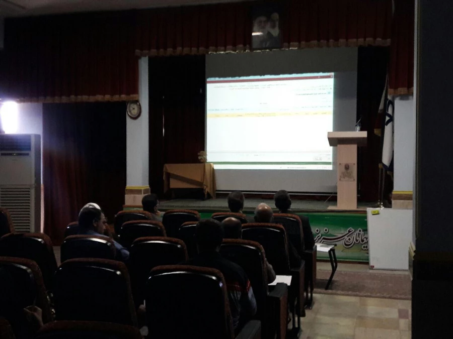 برگزاری اولین کارگاه آموزشی بهره برداری از سامانه گلستان  2