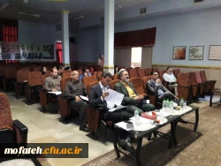 برگزاری اولین کارگاه آموزشی بهره برداری از سامانه گلستان  2