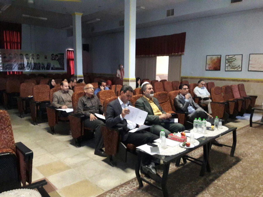 برگزاری اولین کارگاه آموزشی بهره برداری از سامانه گلستان  2