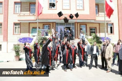 جشن دانش آموختگی نخستین دوره دانشجویان پیوسته دانشگاه فرهنگیان در پردیس شهید مفتح برگزار شد. 4