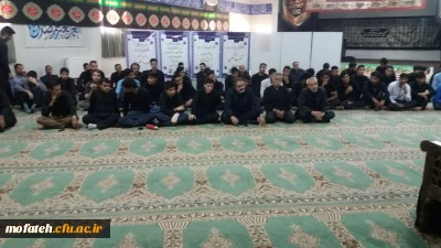 برگزاری مراسم عزاداری سالار شهیدان حضرت اباعبدالله الحسین علیه السلام در پردیس شهید مفتح شهرری
