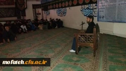 برگزاری مراسم عزاداری سالار شهیدان حضرت اباعبدالله الحسین علیه السلام در پردیس شهید مفتح شهرری