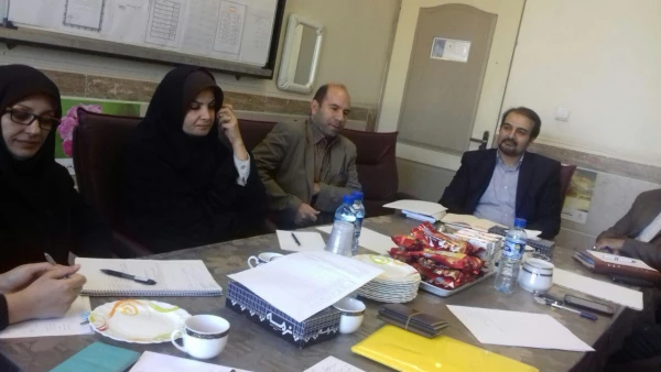 جلسه گروه آموزش علوم تربیتی پردیس شهید مفتح