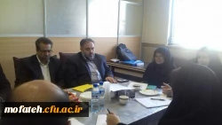 جلسه گروه آموزش علوم تربیتی پردیس شهید مفتح