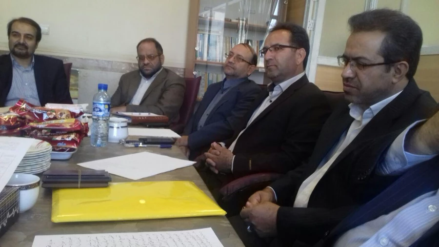 جلسه گروه آموزش علوم تربیتی پردیس شهید مفتح